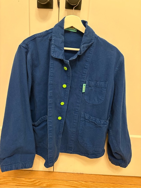 Meals clothing Jackets & Blazers - MEALS clothing chore Jacket Bluberry blue XS